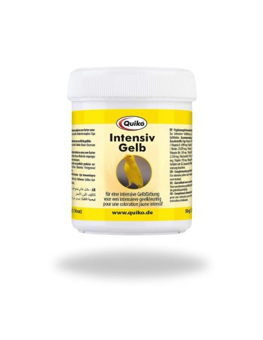 Pigmentante amarillo para canarios QUIKO 50 gr.